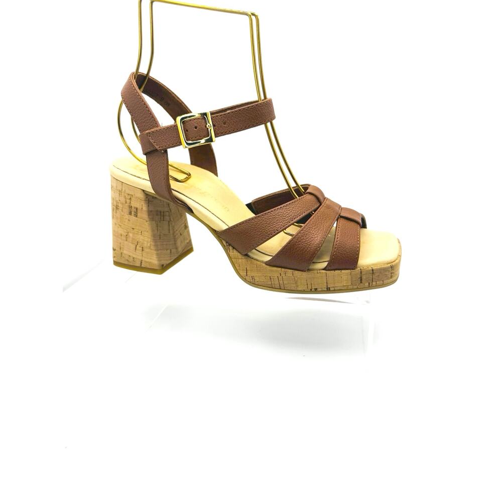 Paul Green Tina Tan Fisherman Sandals Women’s Leather Comfort size UK 5.5 US 8 - Picture 3 of 11